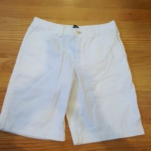 White Polo shorts